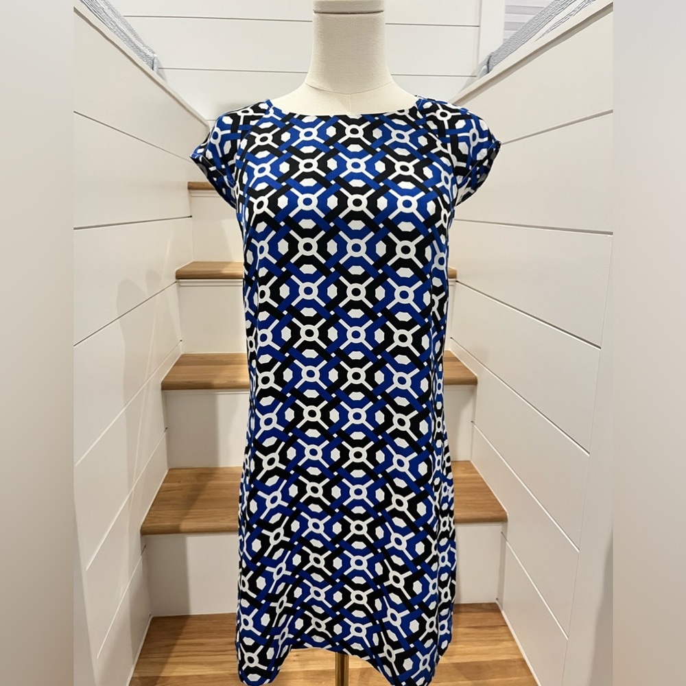 Laundry by Shelli Segal Retro Shift Dress | Size 4P